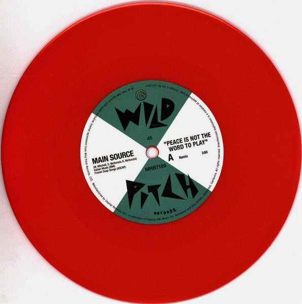 #710 Peace Is Not The Word To Play (RED VINYL) - Main Source