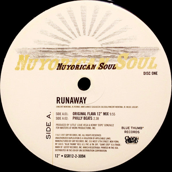 MR-009 Runaway - Nuyorican Soul Feat. India – Kay-Dee Records