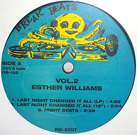 OB-102 Last Night Changed It All/Go Bang - Esther Williams/Dinosaur L