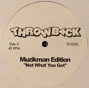 Th-1000 Muzikman Edition - Da Love/Not What You Got