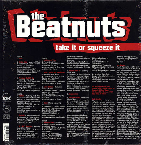 OP-018 Take It Or Squeeze It - The Beatnuts (Sealed)
