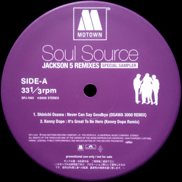 MR-048 Soul Source Jackson 5 Remixes (Special Sampler)