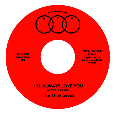 #558 Message / I'll Always Love You - The Thompsons