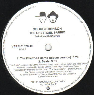 MR-016 The Ghetto / El Barrio Feat. Joe Sample - George Benson