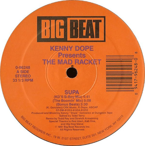 MR-045 Supa - Kenny Dope Presents The Mad Rackett