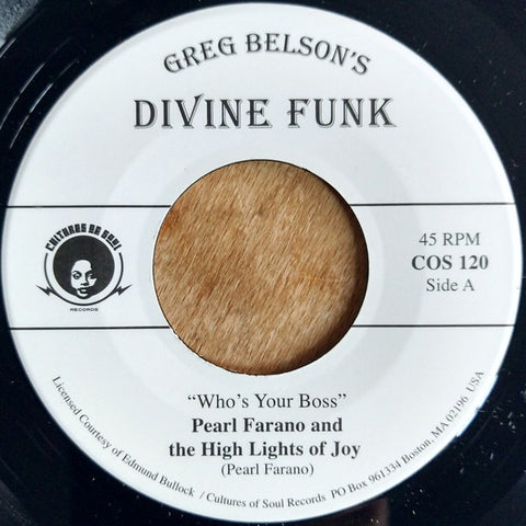 #483 Who's  The Boss - Pearl Farano/ Days Are Just Like People - Zella Jackson