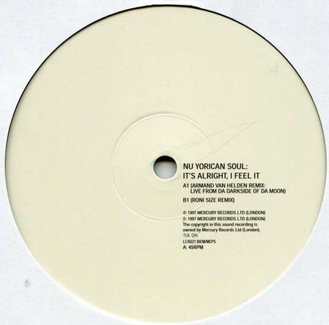 MR-011 It's Alright I Feel It (Armand Van Helden/Roni Size Remix) - Nuyorican Soul