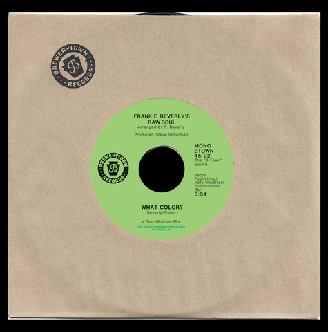 #744 What Color? / Instrumental - Raw Soul