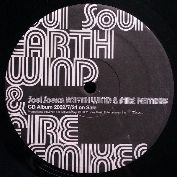 MR-003 Soul Source Earth Wind  Fire Remixes incl. (Masters At Work –  Kay-Dee Records