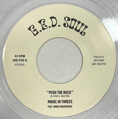 #1110 Push The Rock - Magic In Threes (Clear Vinyl)