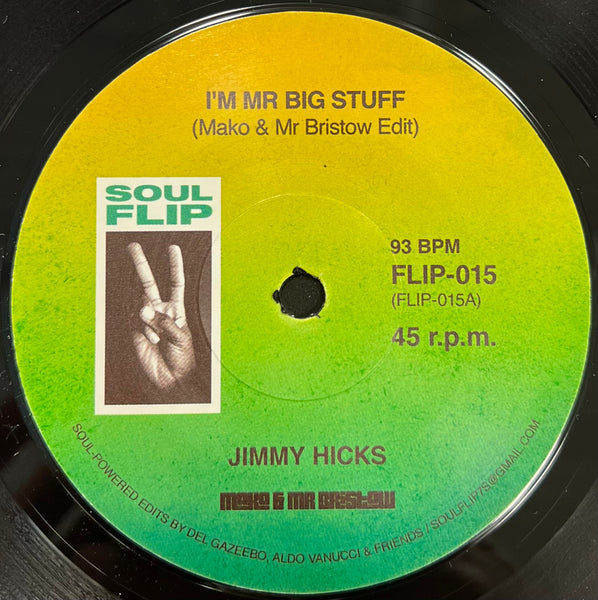 #1062 I'm Mr Big Stuff - Jimmy Hicks / I'd Rather Be An Old Man's Swee ...