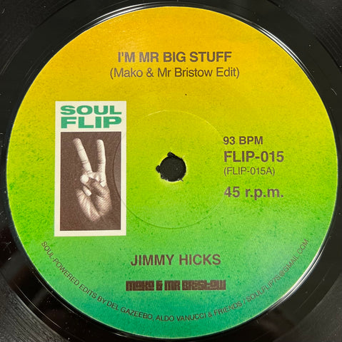 #1062 I'm Mr Big Stuff - Jimmy Hicks / I'd Rather Be An Old Man's Sweetheart