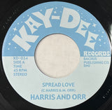 KD - 034 Spread Love / You Opened My Eyes - Harris & Orr
