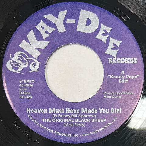 KD - 026 Do You Wanna Dance / Heaven Must Have Made You Girl - The Original Black Sheep Of The Family