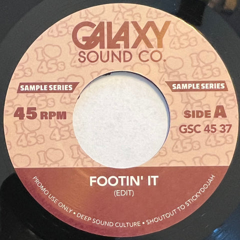 #1094 Footin' It / Harlem Buck (Edits) - Galaxy Sound Co.