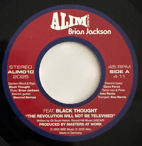 #1205 The Revolution Will Not Be Televised (Featuring Black Thought) - Brian Jackson