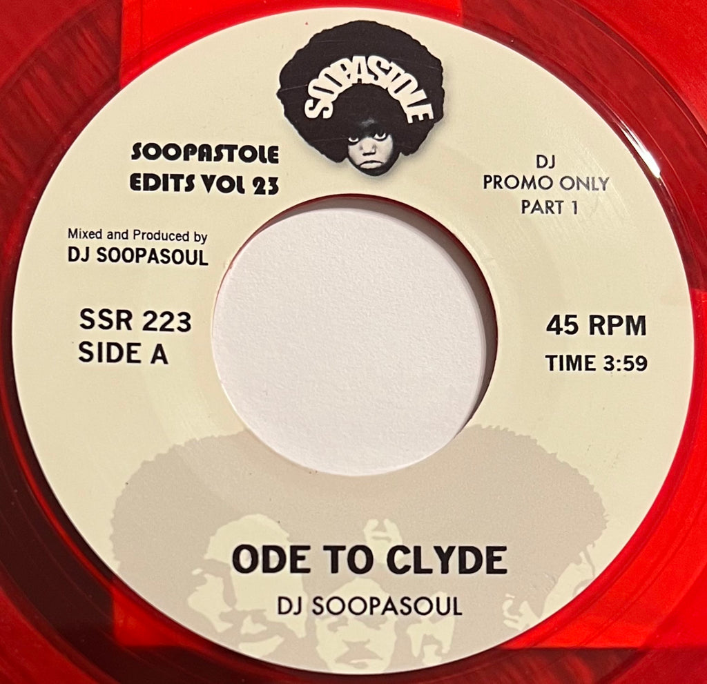 #1163 Ode To Clyde - DJ Soopasoul (Red Vinyl)