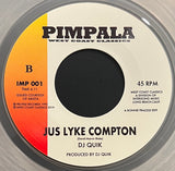 #1159 Gin & Juice / Jus Like Compton - Snoop Doggy Dog & DJ Quik (Clear Vinyl)