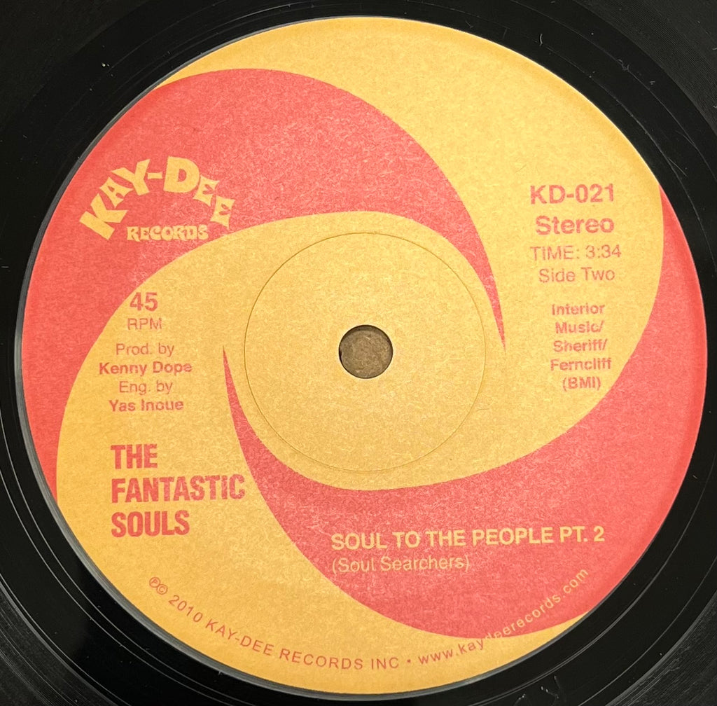 KD-021  Soul To The People (Kenny Dope Pt.1 & 2 The Fantastic Souls