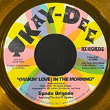 KD-013 I'm Your Man / Makin' Love (In The Morning) - Spade Brigade (Translucent Orange)