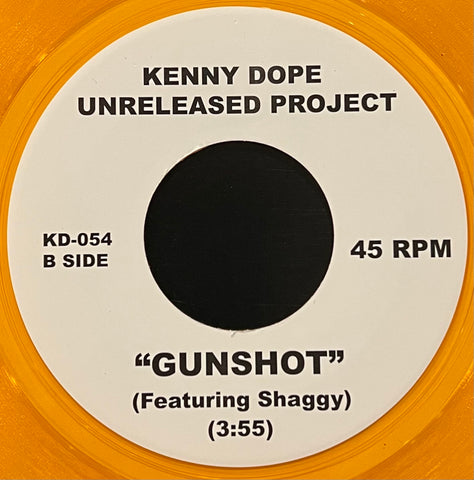 KD-054 Get On Down / Gunshot - Kenny Dope Unreleased Project (Clear Orange)