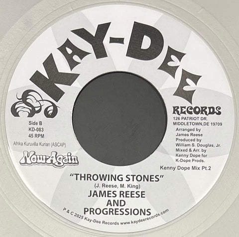 KD-083 Throwing Stones (Kenny Dope Pt.1 & 2) - James Reese & The Progressions