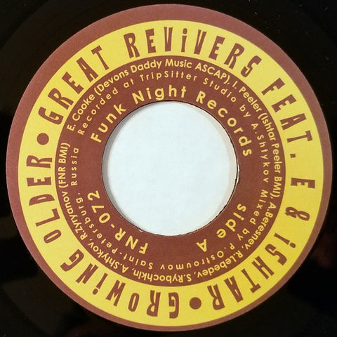 #1196 Growing Older / Instrumental - Great Revivers Feat. E & Isthar