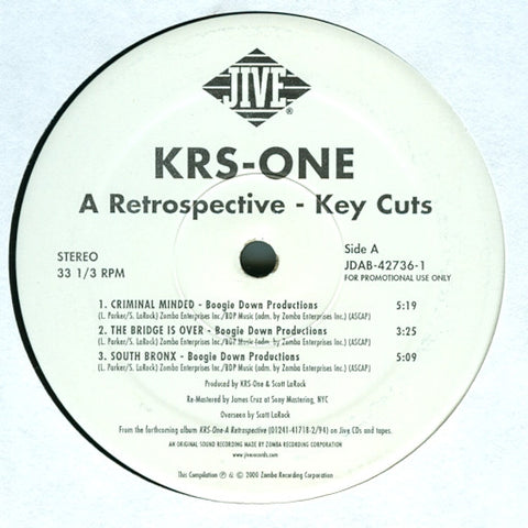 OP-091 A Retrospective - Key Cuts - Krs-One