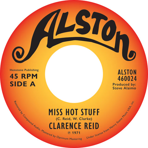 #1168 Miss Hot Stuff / Mr. Hot Stuff - Clarence Reid