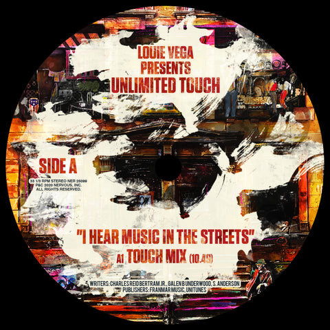 #835 I Hear Music In The Streets - Unlimited Touch (Re-Pressing)