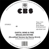 #2408 Runnin' / Brazilian Rhyme - Earth Wind & Fire (Danny Krivit Edits)