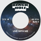 #1182 Live With Me / Gold - Black Hole