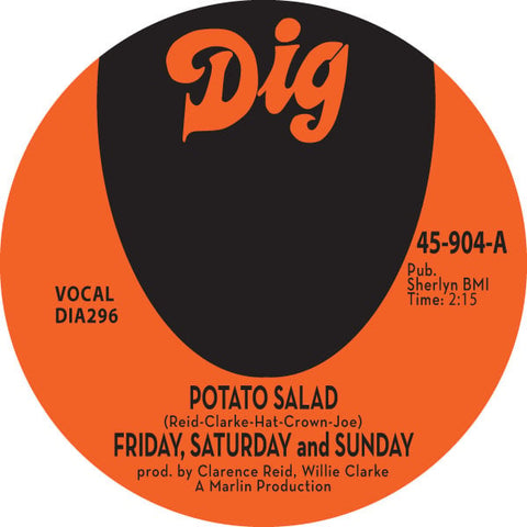 #1169 Potato Salad / There Must Be Something - Friday,Saturday and Sunday