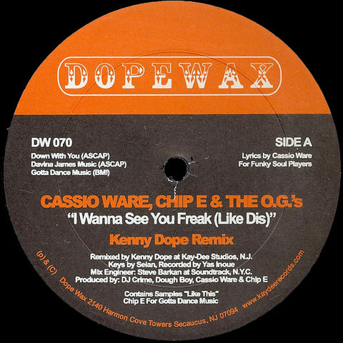 DW-070 Cassio Ware-I Wanna See You Freak (Like Dis)