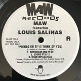Maw-024 Pienso En Ti - Maw Feat. Louis Salinas (White Promo)