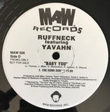 Maw-026 Baby You - Ruffneck Feat. Yavahn (Double Pack Promo)