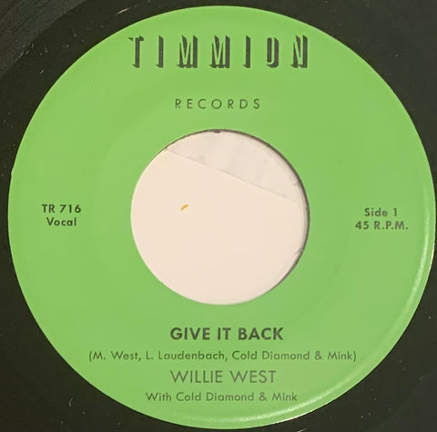 #623 Give It Back Willie West & Cold Diamond & Mink