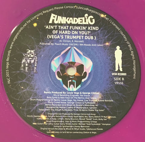 VR - 156 (Purple Vinyl) Ain't That Funkin' Kind Of Hard On You? (Louie Vega Remixes)  - Funkadelic