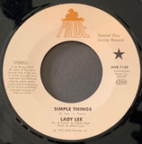 #697 Simple Things - Lady Lee / Whatever's Fair Billy Butler & Infinity