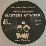 Maw - 2022 We Did It For Years (Silver Vinyl) - Masters At Work