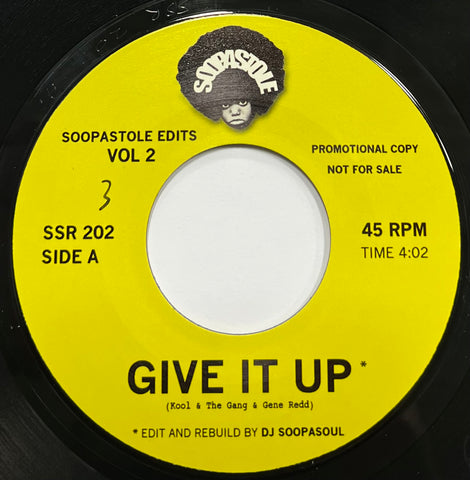 #1002 Give It Up - Kool & The Gang / Rock Steady - Aretha Franklin (DJ Soopasoul)