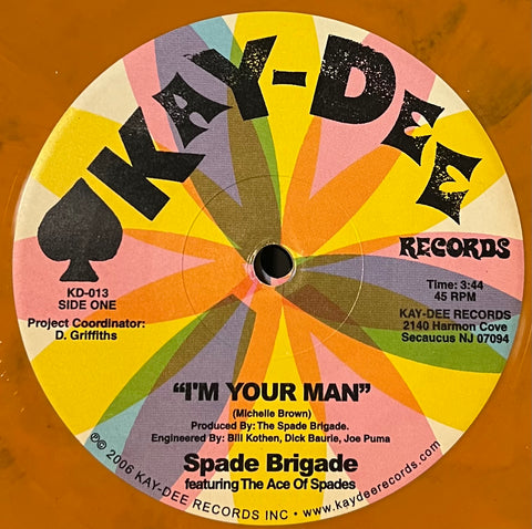 KD-013 I'm Your Man / Makin' Love (In The Morning) - Spade Brigade
