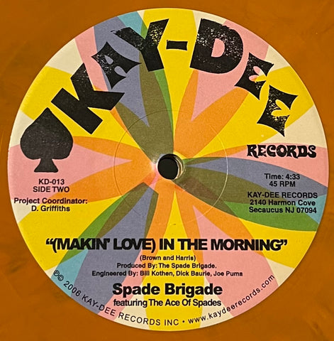 KD-013 I'm Your Man / Makin' Love (In The Morning) - Spade Brigade