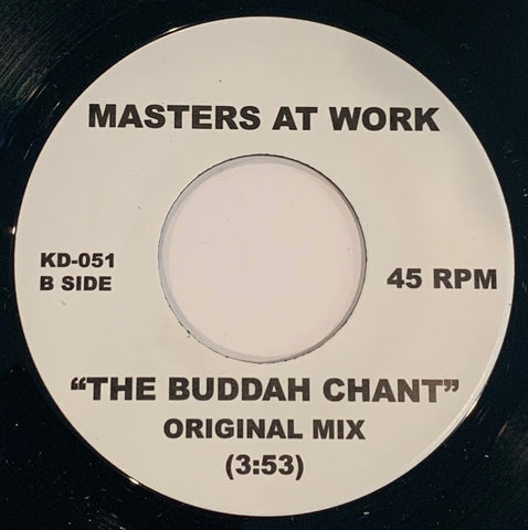 KD-051 Masters At Work - Get Up/The Buddha Chant