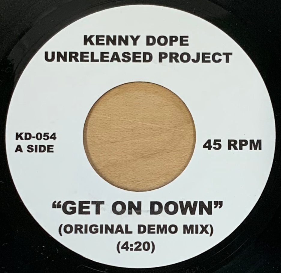 KD-054 Kenny Dope Unreleased Project "Get On Down / Gunshot Featuring Shaggy