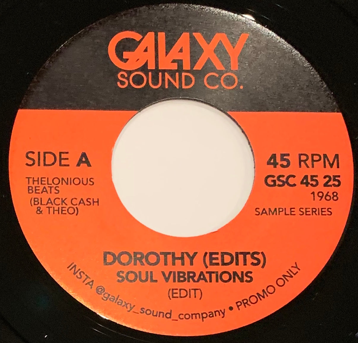 7” GALAXY SOUND - RED TRIBE / PEACEFUL Galaxy Sound Co. – Kay-Dee Records