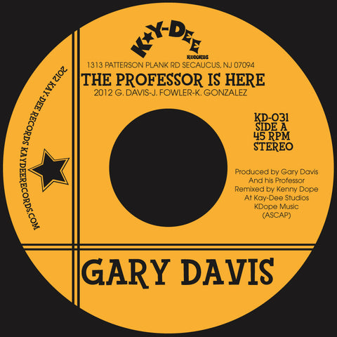 KD-031 Gary Davis-The Professor Is Here