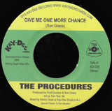 KD-036/037 The Procedures-Give Me One More Chance/Mirror,Mirror