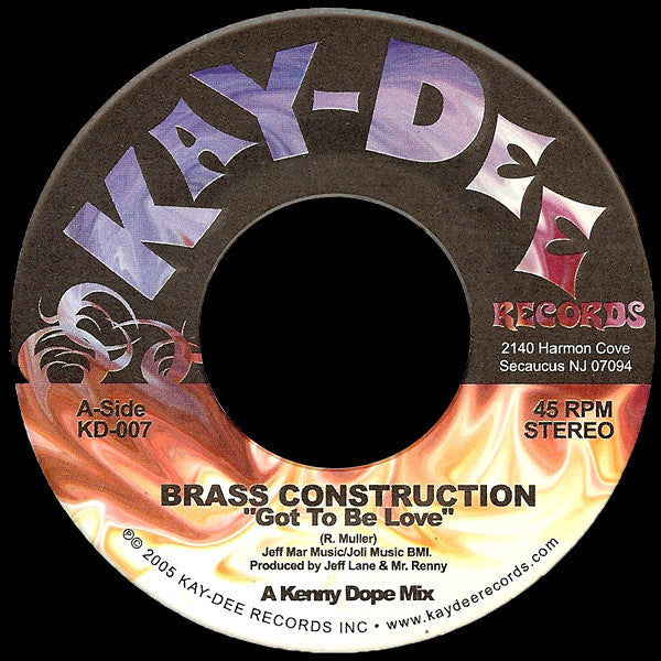KD-007 Brass Construction-Got To Be Love