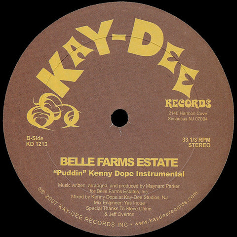 KD-1213 Puddin' / Kenny Dope Mixes - Belle Farms Estates